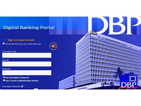 Development Bank. . Dbp online banking